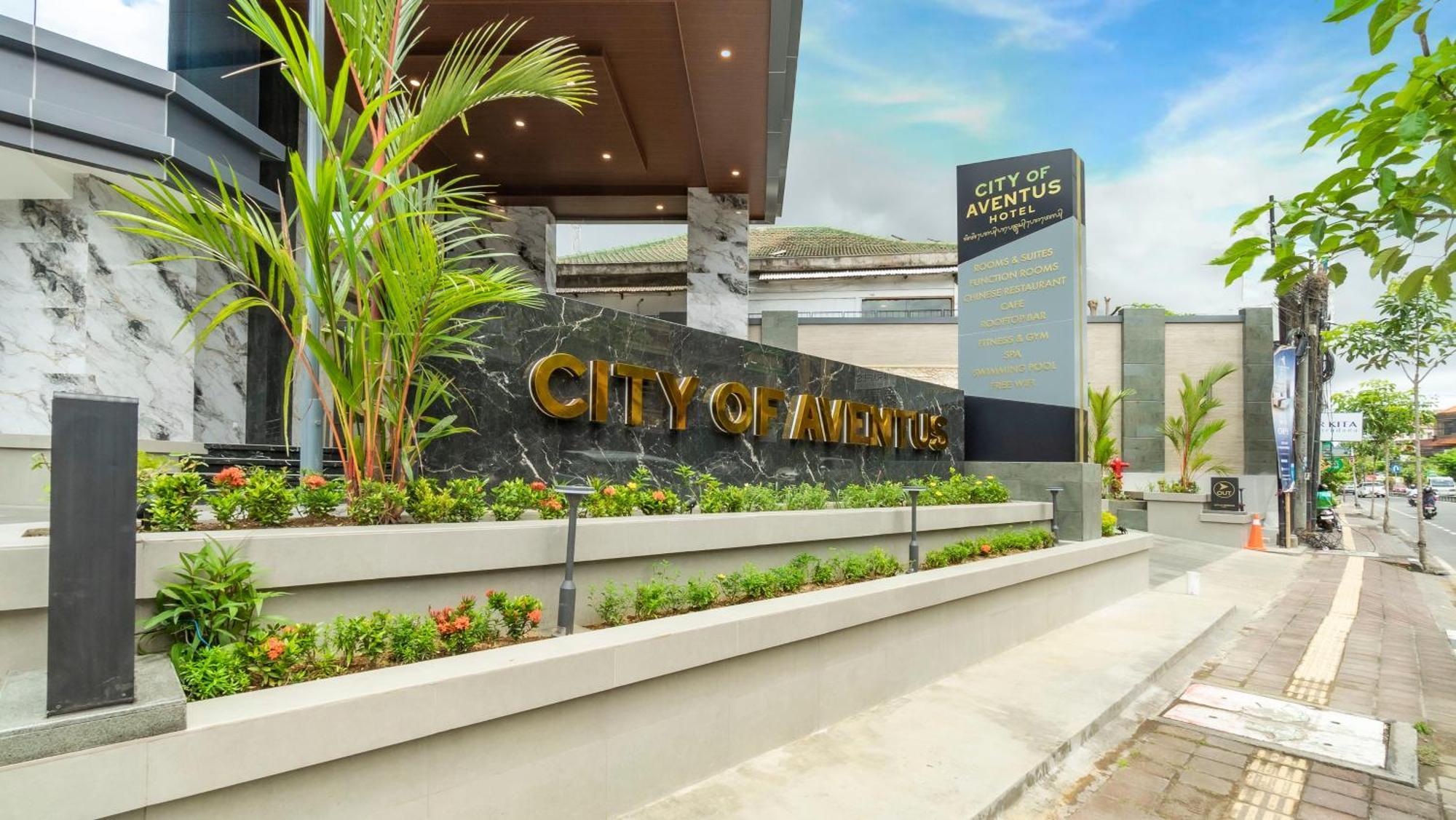 City Of Aventus Hotel - Denpasar Exterior foto